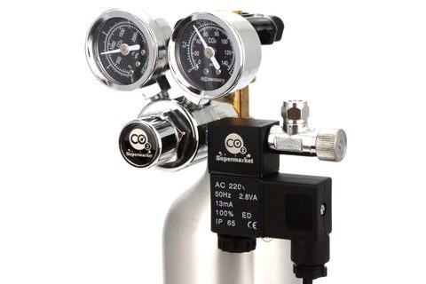 AQUA-LIGHT Manomètre détendeur bouteille CO2 avec réglage fin